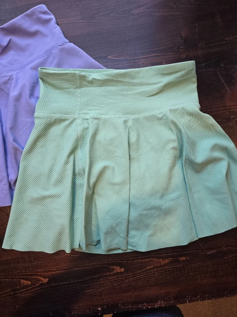 Old Navy Powersoft Go-Dry Athletic Skorts Lot of 2 Mint Green & Periwinkle -